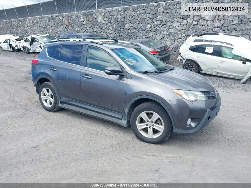 2013 Toyota Rav4 Xle VIN: JTMRFREV4D5012434 Lot: 39894894