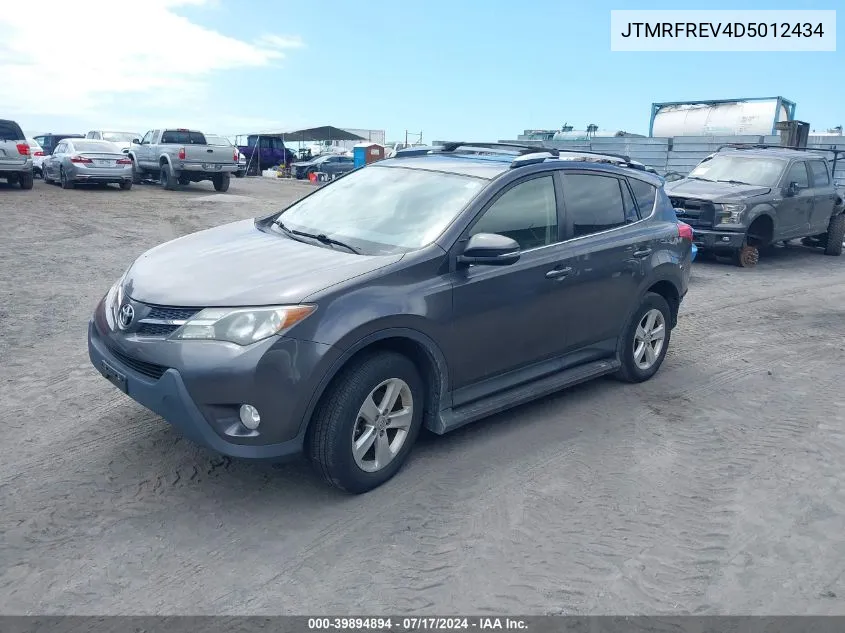 2013 Toyota Rav4 Xle VIN: JTMRFREV4D5012434 Lot: 39894894