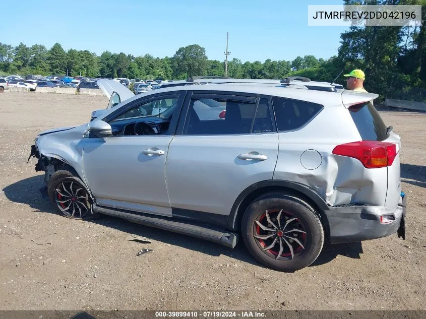 2013 Toyota Rav4 Xle VIN: JTMRFREV2DD042196 Lot: 39899410