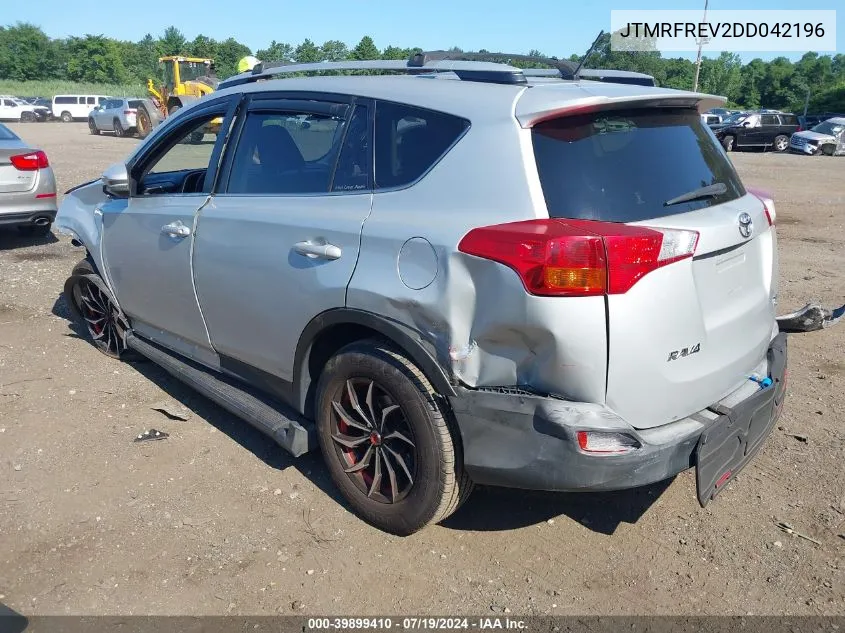 2013 Toyota Rav4 Xle VIN: JTMRFREV2DD042196 Lot: 39899410