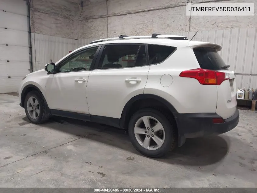 JTMRFREV5DD036411 2013 Toyota Rav4 Xle