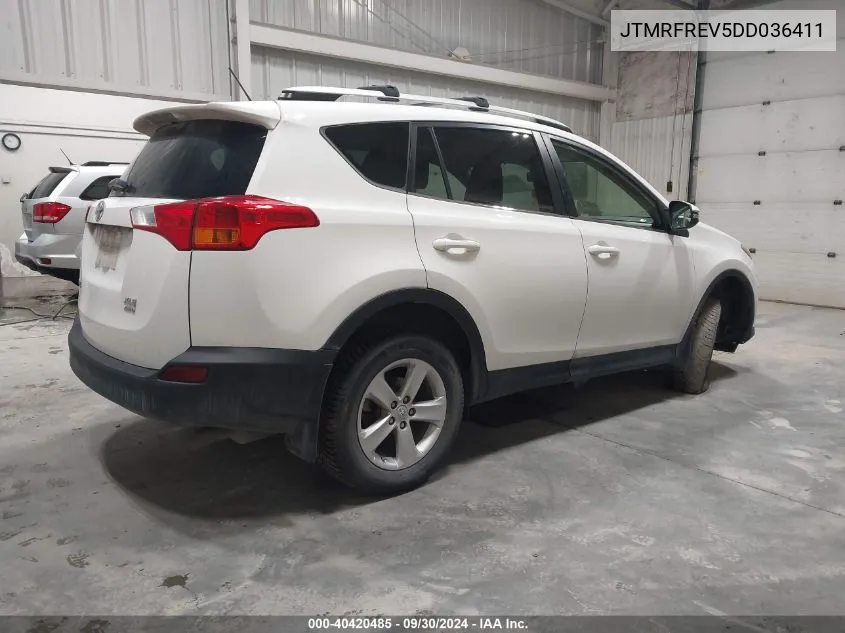 2013 Toyota Rav4 Xle VIN: JTMRFREV5DD036411 Lot: 40420485