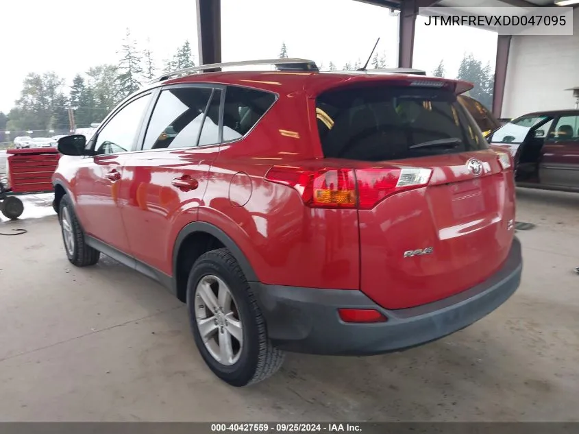 JTMRFREVXDD047095 2013 Toyota Rav4 Xle