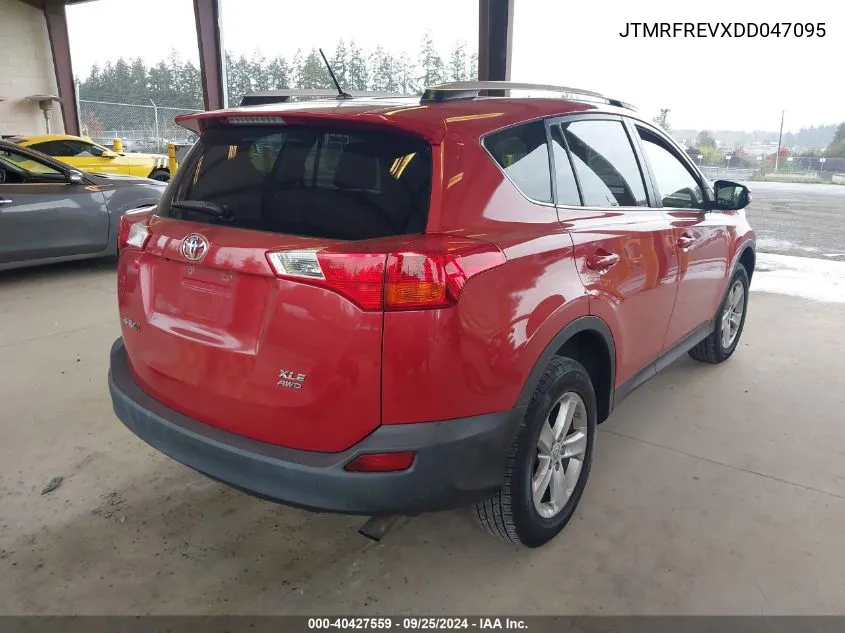 JTMRFREVXDD047095 2013 Toyota Rav4 Xle