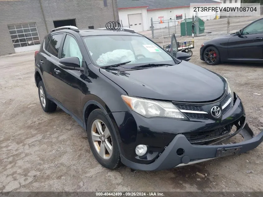 2T3RFREV4DW108704 2013 Toyota Rav4 Xle