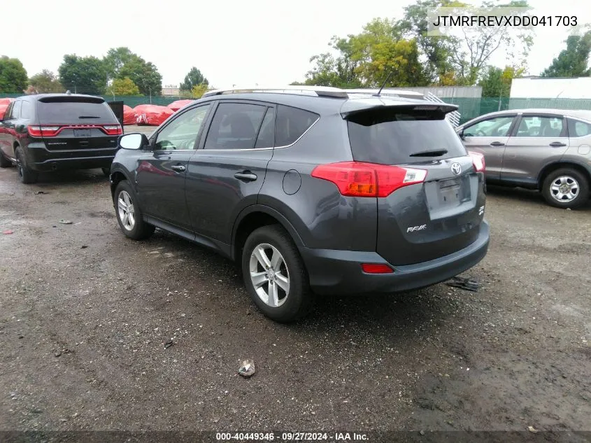 2013 Toyota Rav4 Xle VIN: JTMRFREVXDD041703 Lot: 40449346