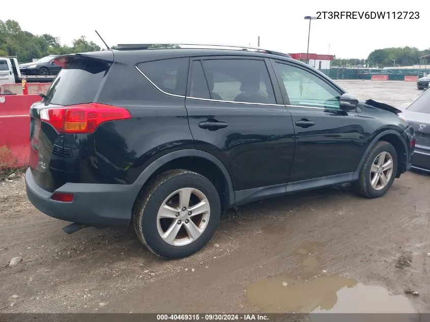 2013 Toyota Rav4 Xle VIN: 2T3RFREV6DW112723 Lot: 40469315