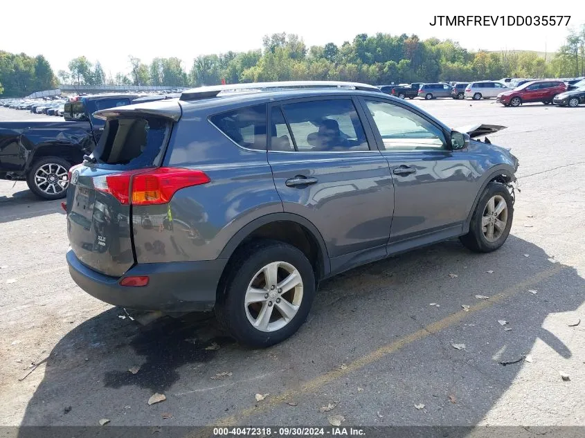 2013 Toyota Rav4 Xle VIN: JTMRFREV1DD035577 Lot: 40472318