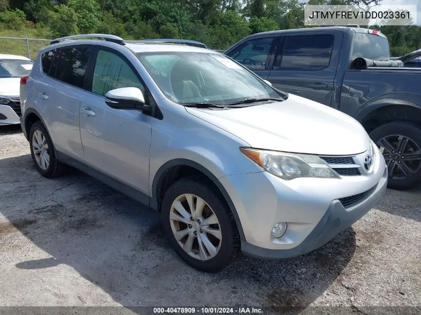 JTMYFREV1DD023361 2013 Toyota Rav4 Limited