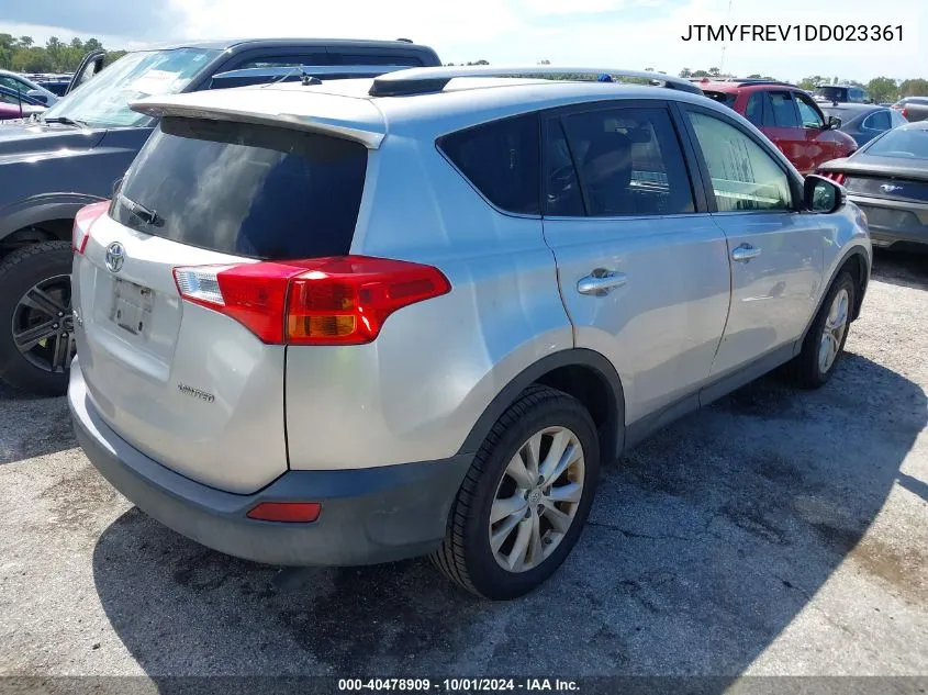 JTMYFREV1DD023361 2013 Toyota Rav4 Limited