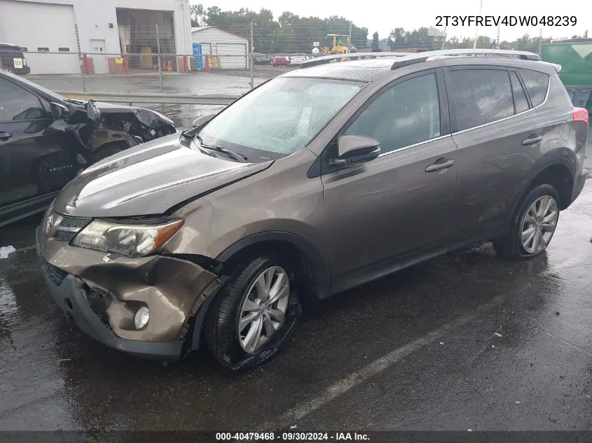 2013 Toyota Rav4 Limited VIN: 2T3YFREV4DW048239 Lot: 40479468