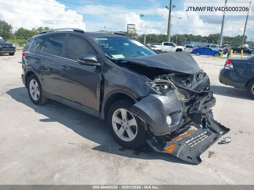 2013 Toyota Rav4 Xle VIN: JTMWFREV4D5000206 Lot: 40480025