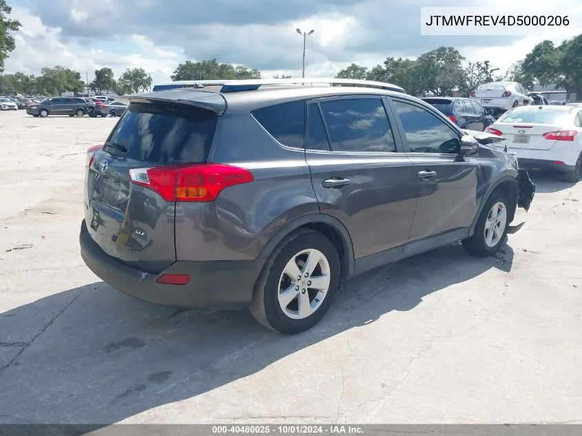 2013 Toyota Rav4 Xle VIN: JTMWFREV4D5000206 Lot: 40480025