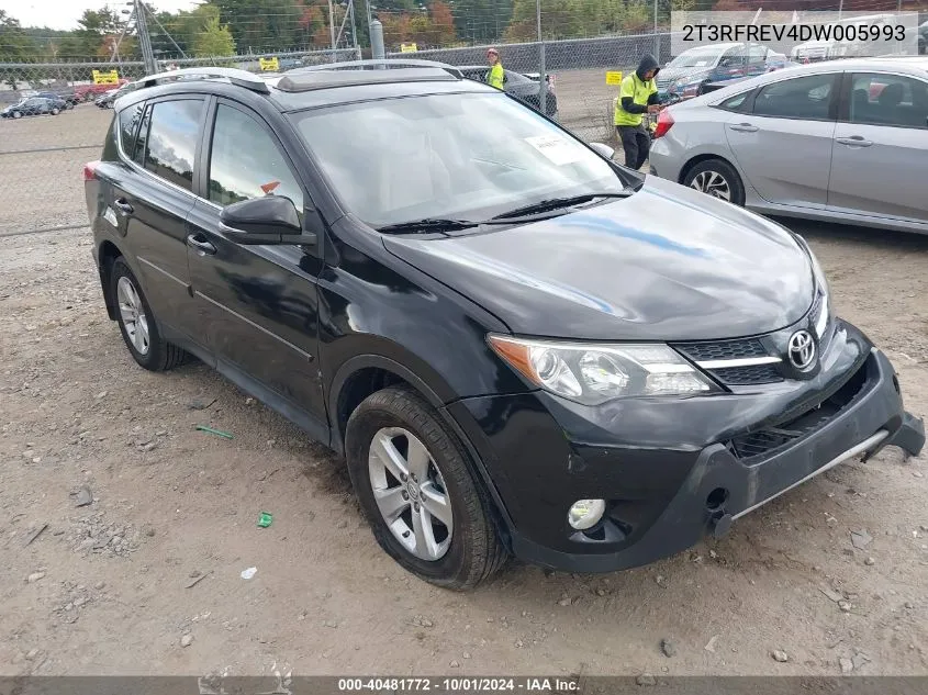 2T3RFREV4DW005993 2013 Toyota Rav4 Xle