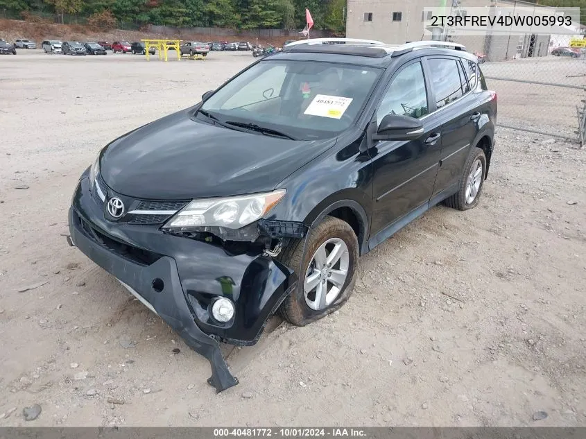 2013 Toyota Rav4 Xle VIN: 2T3RFREV4DW005993 Lot: 40481772