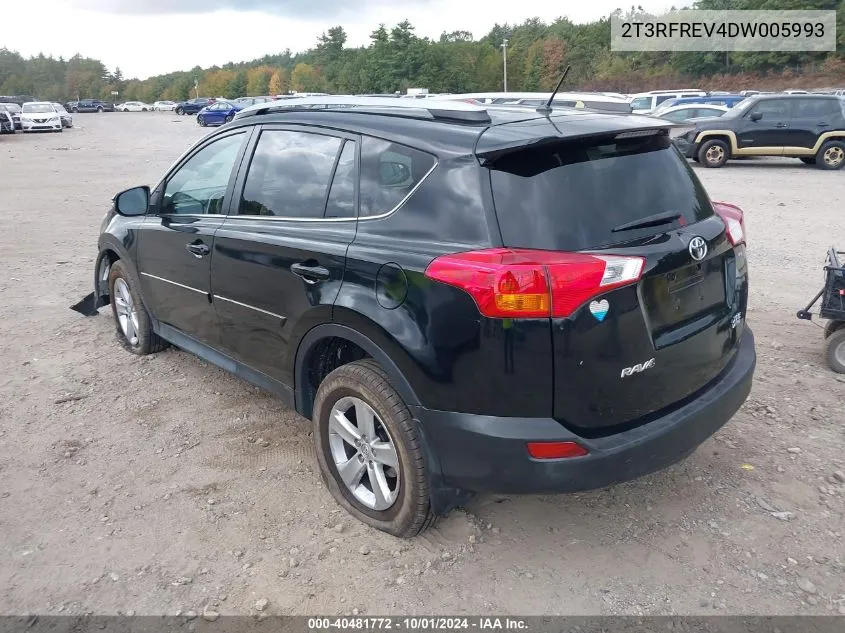 2T3RFREV4DW005993 2013 Toyota Rav4 Xle