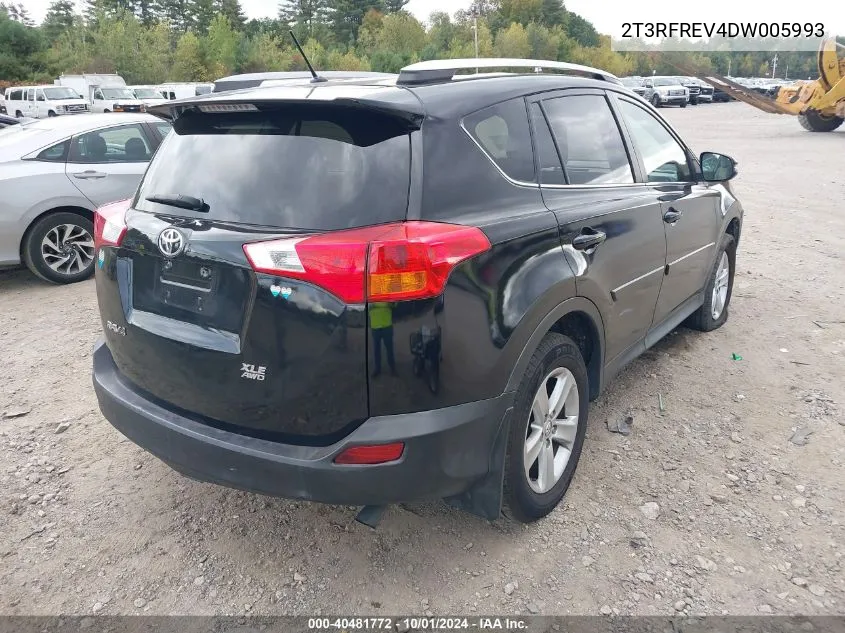 2T3RFREV4DW005993 2013 Toyota Rav4 Xle