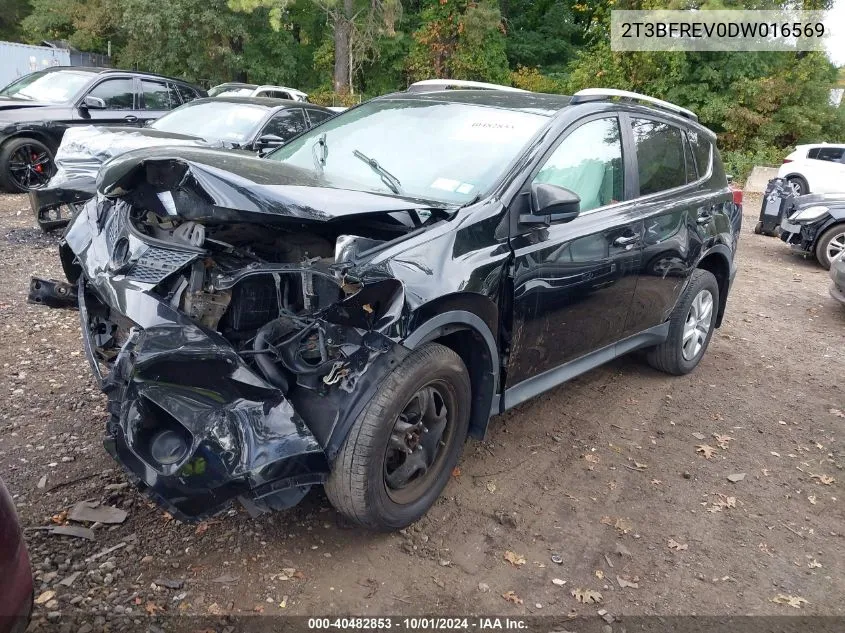 2T3BFREV0DW016569 2013 Toyota Rav4 Le