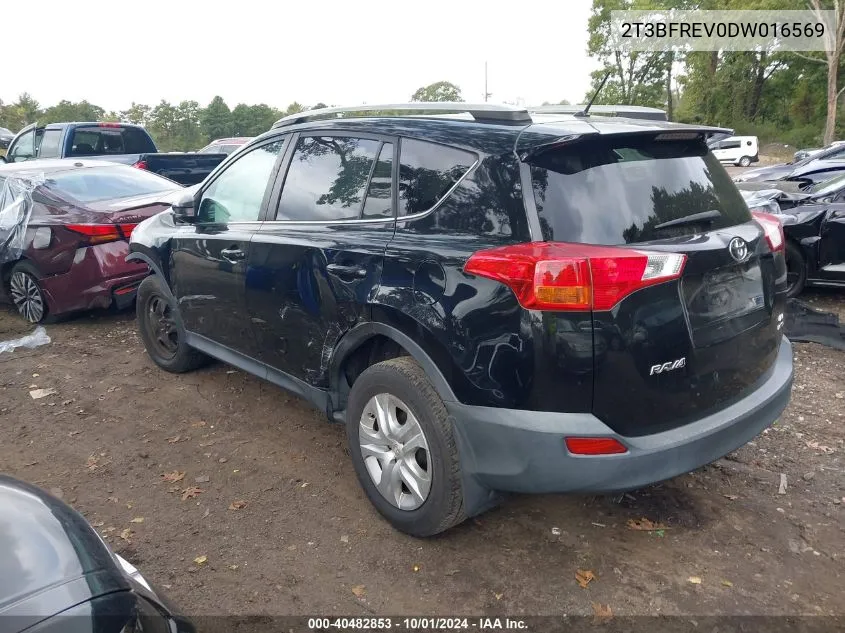 2T3BFREV0DW016569 2013 Toyota Rav4 Le