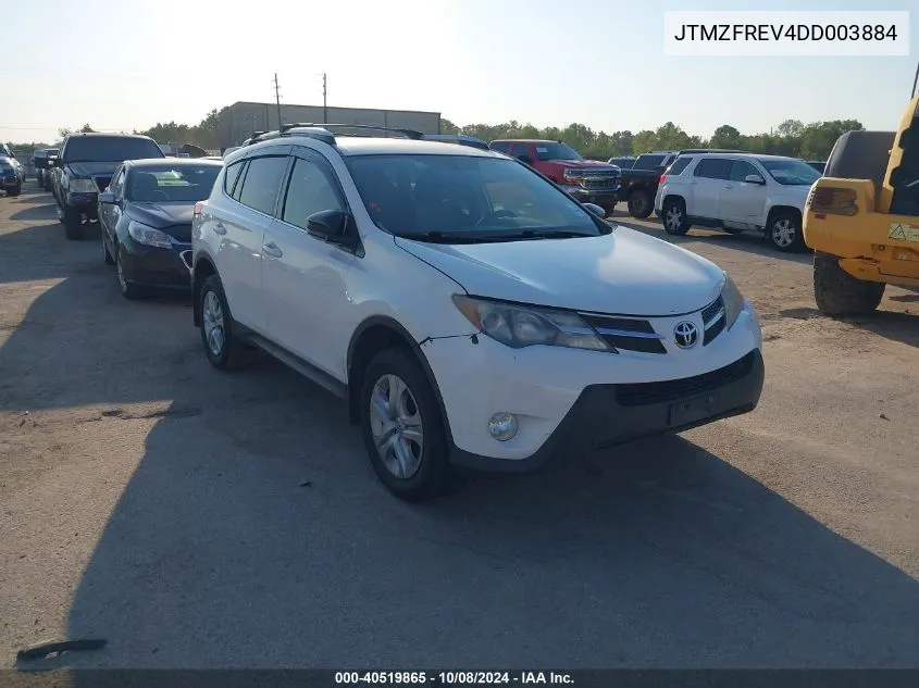 2013 Toyota Rav4 Le VIN: JTMZFREV4DD003884 Lot: 40519865