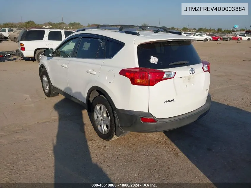 2013 Toyota Rav4 Le VIN: JTMZFREV4DD003884 Lot: 40519865