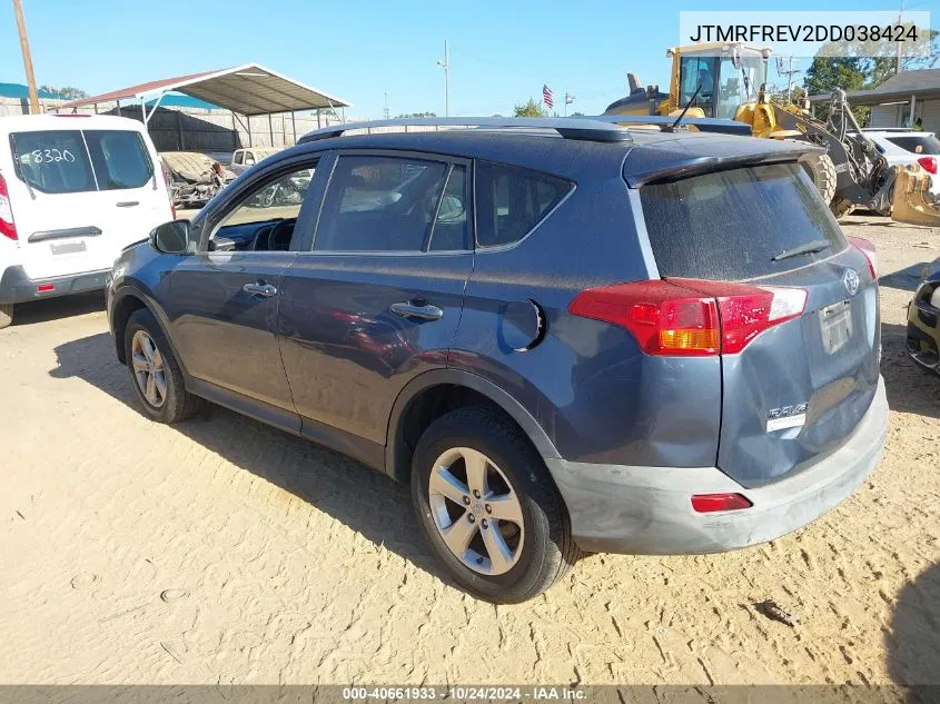 JTMRFREV2DD038424 2013 Toyota Rav4 Xle