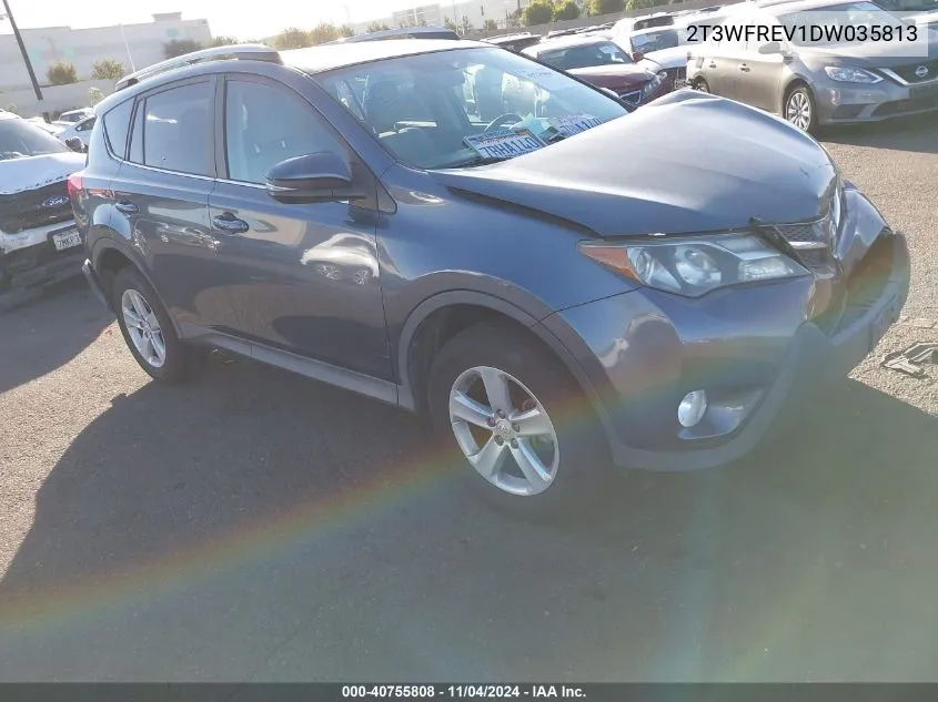 2013 Toyota Rav4 Xle VIN: 2T3WFREV1DW035813 Lot: 40755808