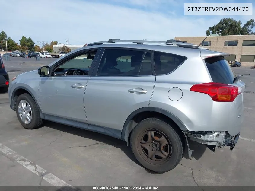 2013 Toyota Rav4 Le VIN: 2T3ZFREV2DW044470 Lot: 40767540