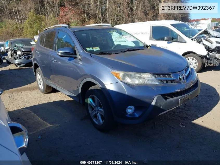 2013 Toyota Rav4 Xle VIN: 2T3RFREV7DW092367 Lot: 40773207