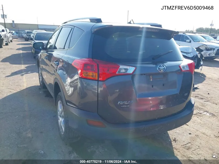 2013 Toyota Rav4 Le VIN: JTMZFREV6D5009468 Lot: 40775219