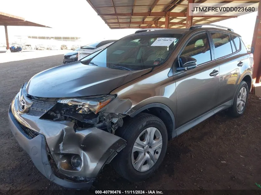 2013 Toyota Rav4 Le VIN: JTMZFREV0DD023680 Lot: 40790476