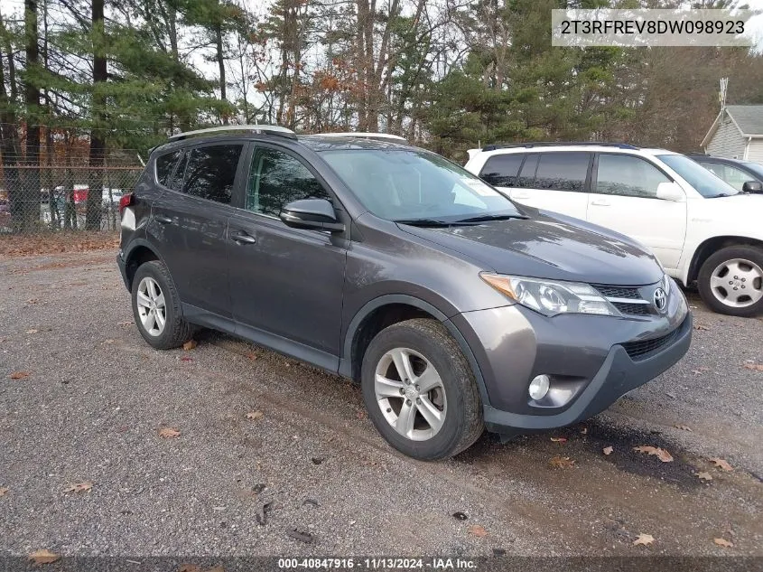 2013 Toyota Rav4 Xle VIN: 2T3RFREV8DW098923 Lot: 40847916