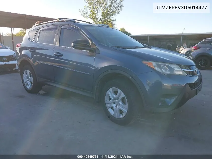 2013 Toyota Rav4 Le VIN: JTMZFREVXD5014477 Lot: 40849791