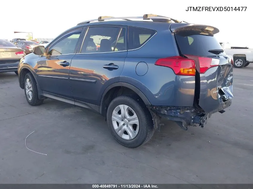 2013 Toyota Rav4 Le VIN: JTMZFREVXD5014477 Lot: 40849791