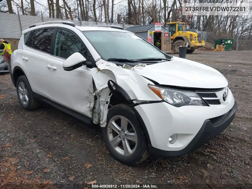 2013 Toyota Rav4 Xle VIN: 2T3RFREV7DW072281 Lot: 40926912