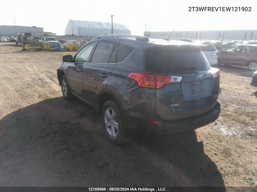 2T3WFREV1EW121902 2014 Toyota Rav4 Xle