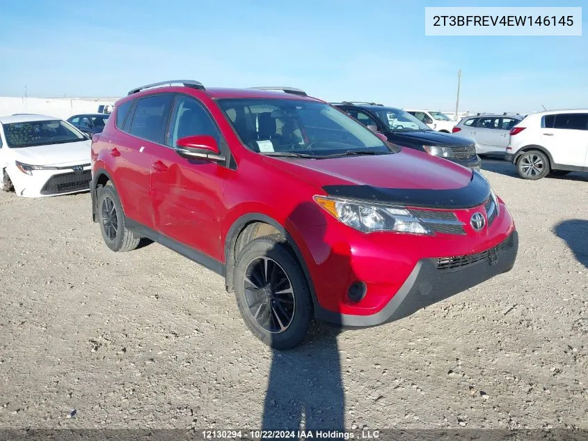 2014 Toyota Rav4 Le VIN: 2T3BFREV4EW146145 Lot: 12130294