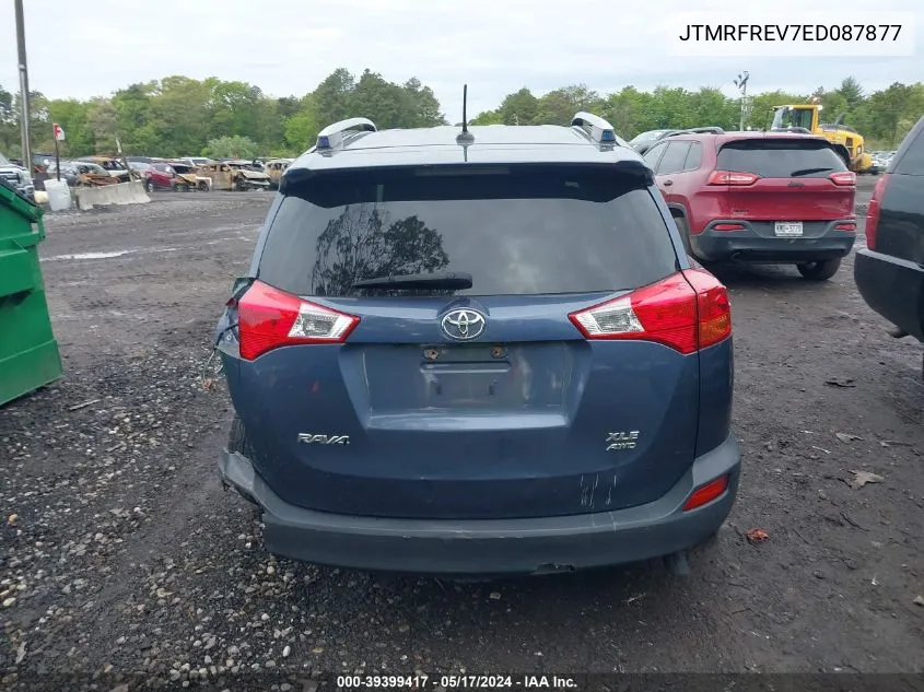 2014 Toyota Rav4 Xle VIN: JTMRFREV7ED087877 Lot: 39399417