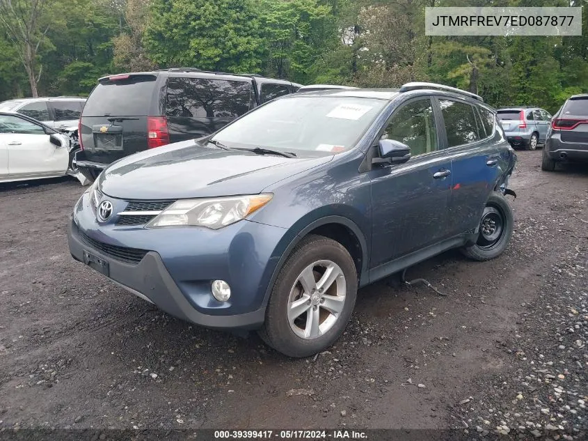 2014 Toyota Rav4 Xle VIN: JTMRFREV7ED087877 Lot: 39399417