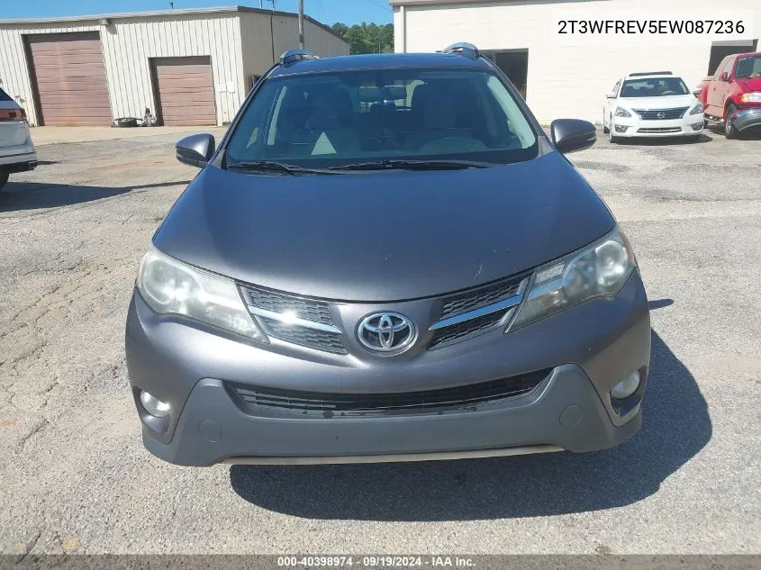 2T3WFREV5EW087236 2014 Toyota Rav4 Xle