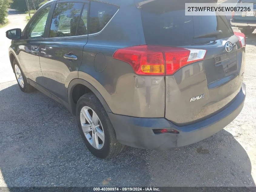 2014 Toyota Rav4 Xle VIN: 2T3WFREV5EW087236 Lot: 40398974