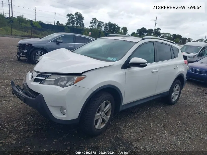 2014 Toyota Rav4 Xle VIN: 2T3RFREV2EW169664 Lot: 40402878