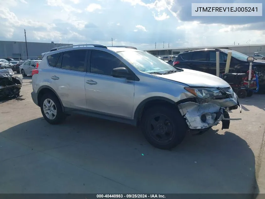 2014 Toyota Rav4 Le VIN: JTMZFREV1EJ005241 Lot: 40440983