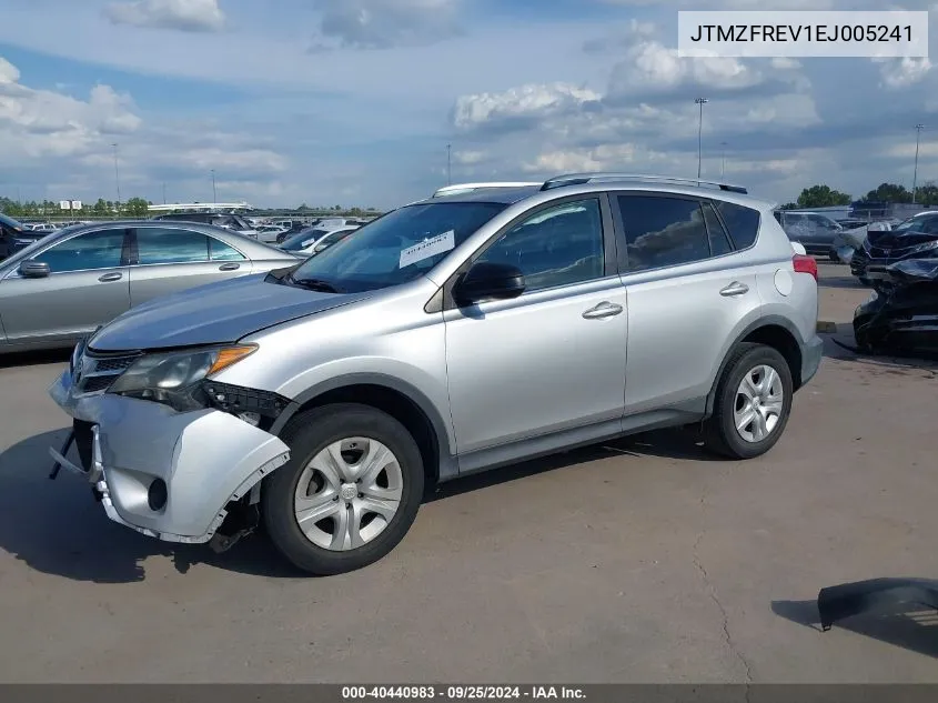 JTMZFREV1EJ005241 2014 Toyota Rav4 Le