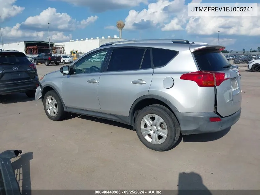 2014 Toyota Rav4 Le VIN: JTMZFREV1EJ005241 Lot: 40440983