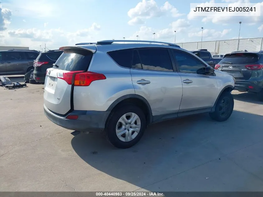 JTMZFREV1EJ005241 2014 Toyota Rav4 Le