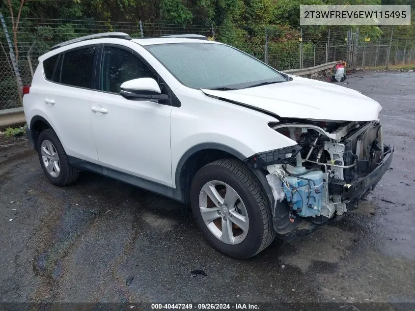 2T3WFREV6EW115495 2014 Toyota Rav4 Xle