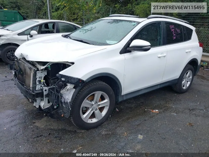 2T3WFREV6EW115495 2014 Toyota Rav4 Xle