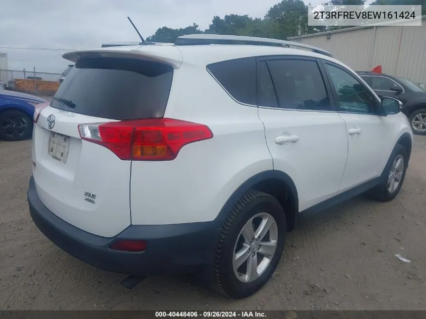 2T3RFREV8EW161424 2014 Toyota Rav4 Xle