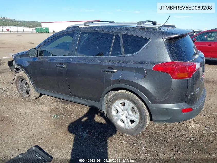 2014 Toyota Rav4 Le VIN: JTMBFREV5ED089208 Lot: 40453105